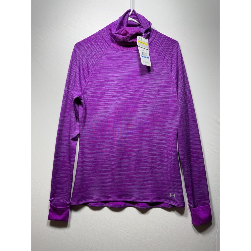 NWT Women's Under Armour Fitted Performance Turtleneck, Size XL